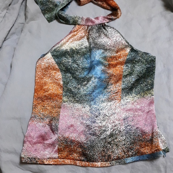 BCBGMaxAzria Tops - BCBG Silk top size S